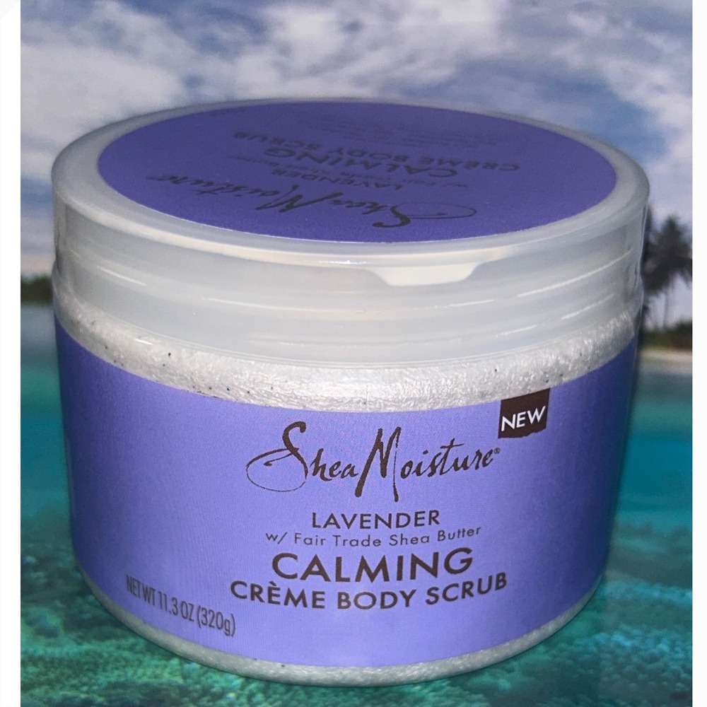 Shea Moisture Lavender Calming Creme Body Scrub - 11.3 oz